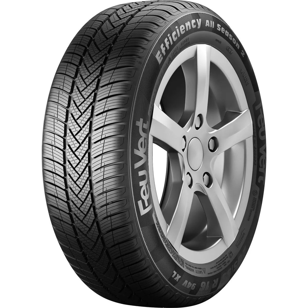 Pneu 4 Saisons FEU VERT 195/55R16 91H Efficiency All Season 2 XL