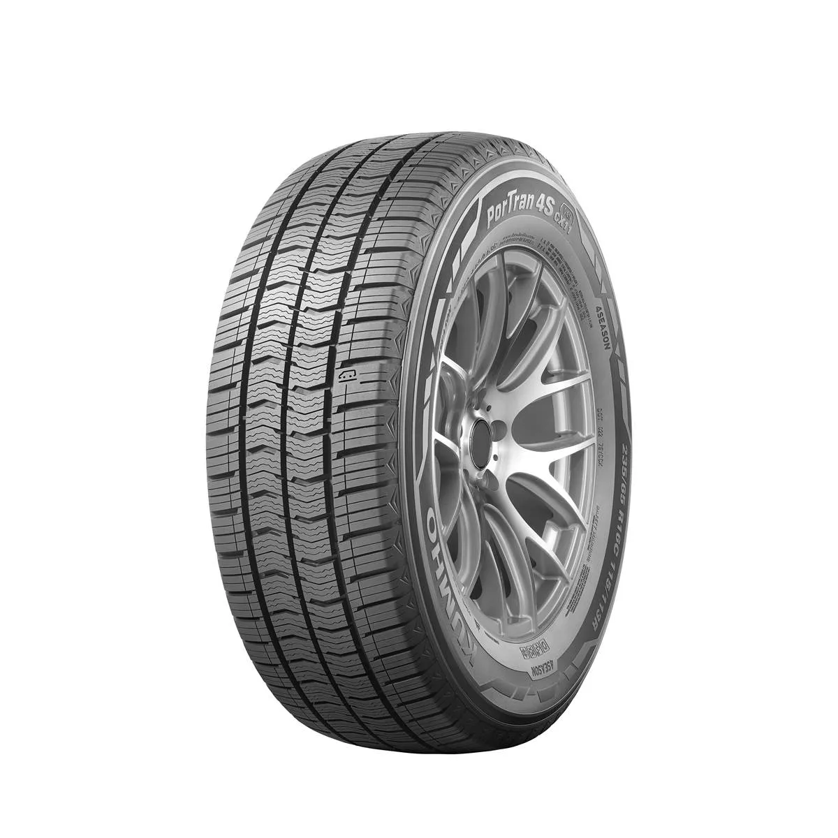 Pneu camionnette 4 Saisons Kumho 205/70R15 106R CX11