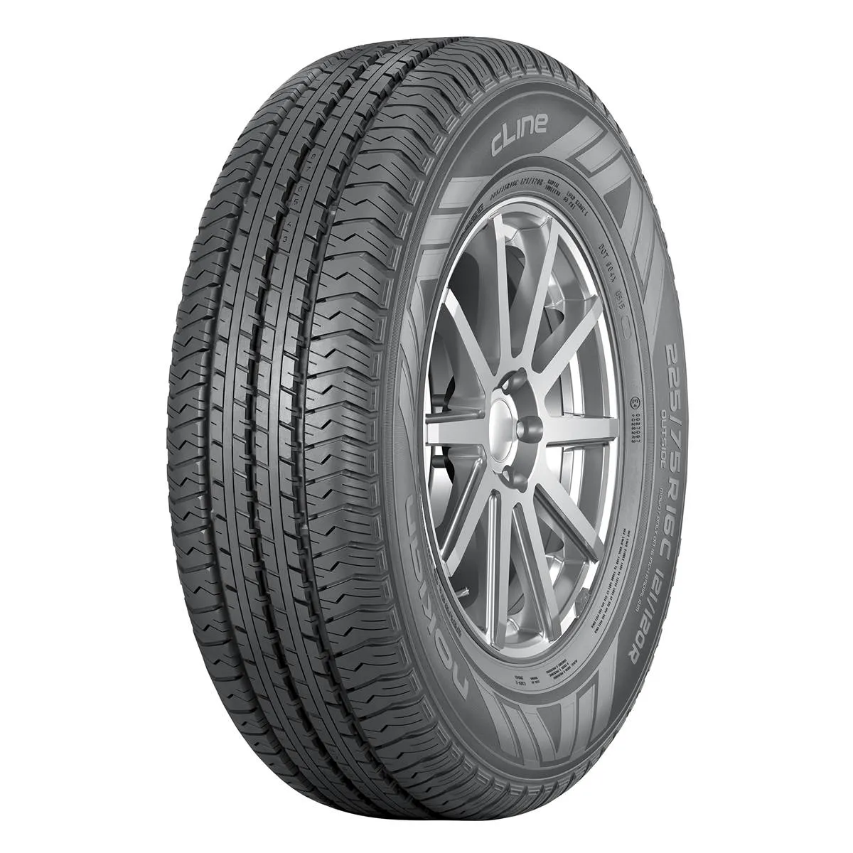 Pneu camionnette Nokian Tyres 225/70R15 112S NOKIAN cLINE CARGO