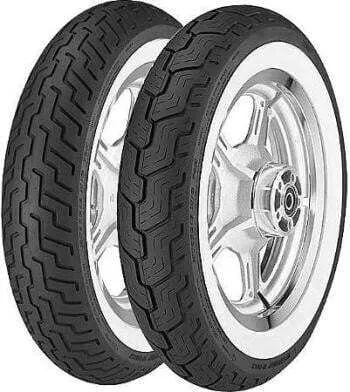 Pneu DUNLOP D404 FLANC BLANC 150/80-16 71 H